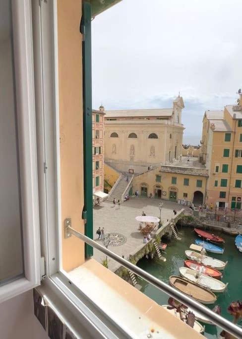 Attico Sul Porticciolo Antico Di Camogli Leilighet Eksteriør bilde