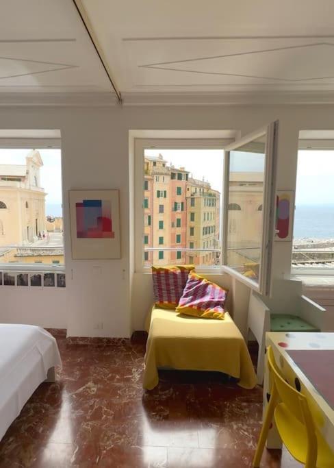 Attico Sul Porticciolo Antico Di Camogli Leilighet Eksteriør bilde