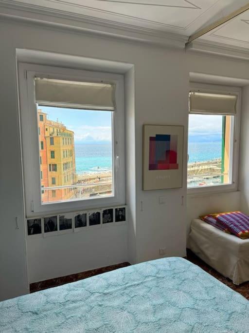 Attico Sul Porticciolo Antico Di Camogli Leilighet Eksteriør bilde