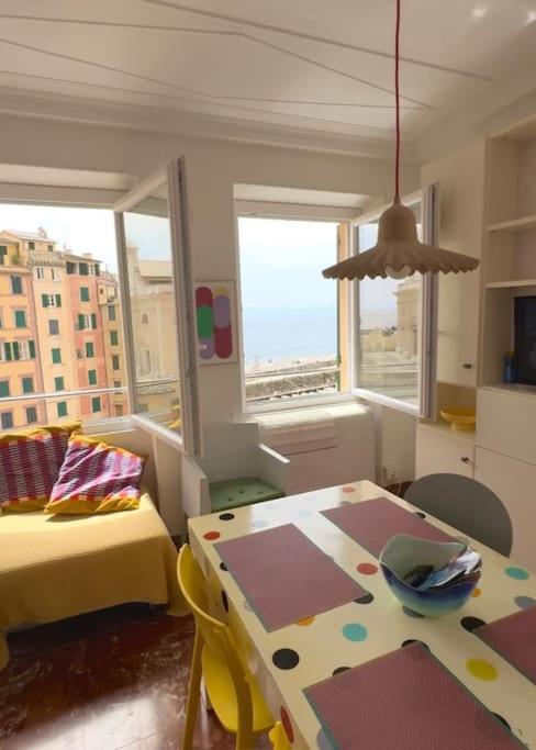 Attico Sul Porticciolo Antico Di Camogli Leilighet Eksteriør bilde