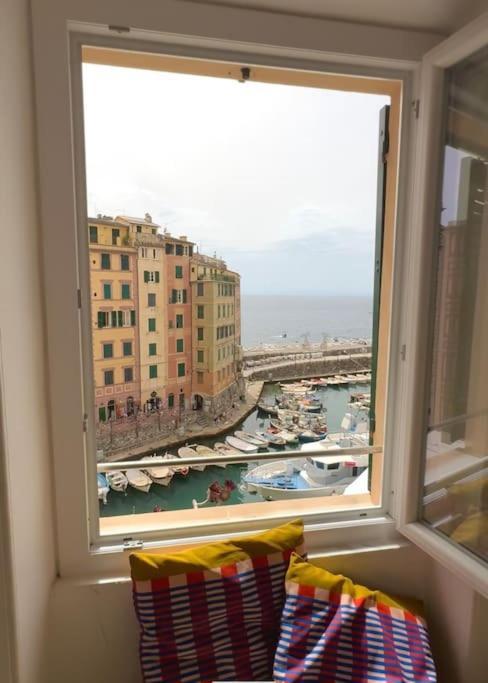 Attico Sul Porticciolo Antico Di Camogli Leilighet Eksteriør bilde