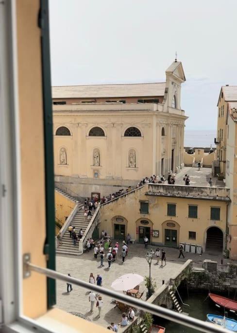 Attico Sul Porticciolo Antico Di Camogli Leilighet Eksteriør bilde