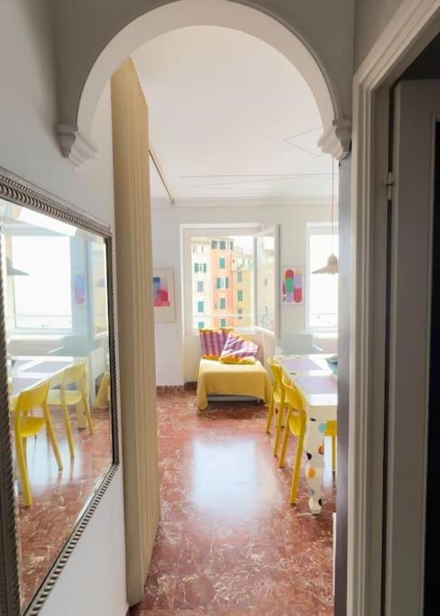 Attico Sul Porticciolo Antico Di Camogli Leilighet Eksteriør bilde
