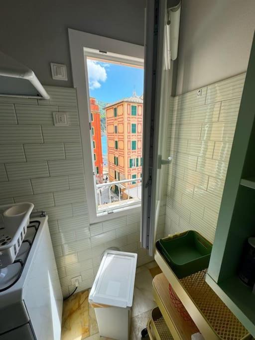 Attico Sul Porticciolo Antico Di Camogli Leilighet Eksteriør bilde