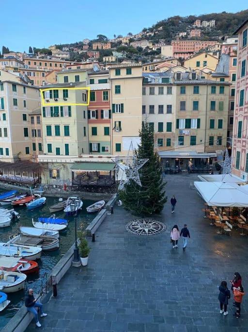 Attico Sul Porticciolo Antico Di Camogli Leilighet Eksteriør bilde