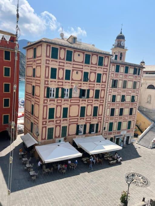 Attico Sul Porticciolo Antico Di Camogli Leilighet Eksteriør bilde