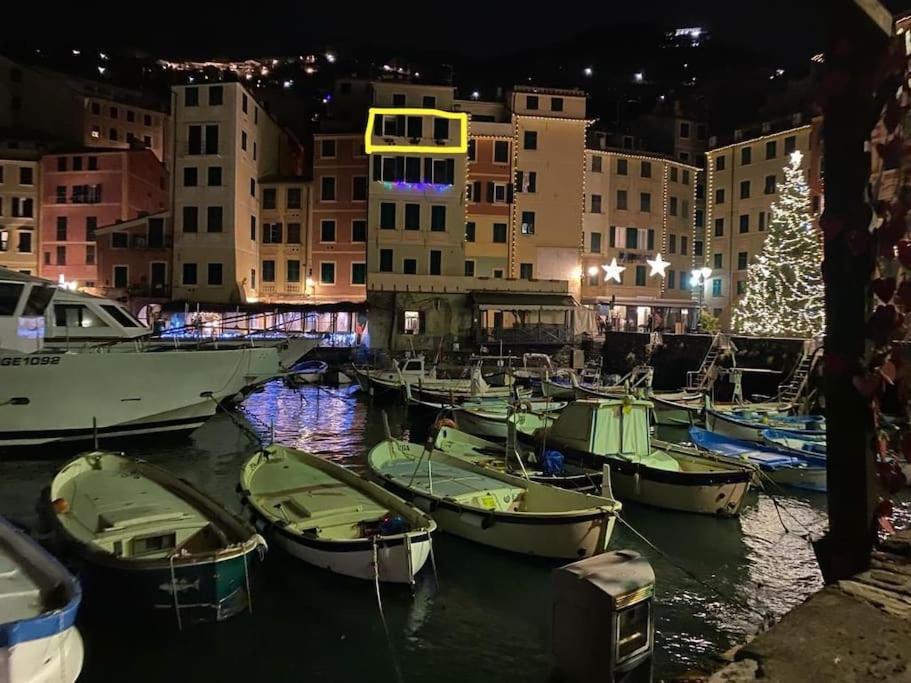 Attico Sul Porticciolo Antico Di Camogli Leilighet Eksteriør bilde